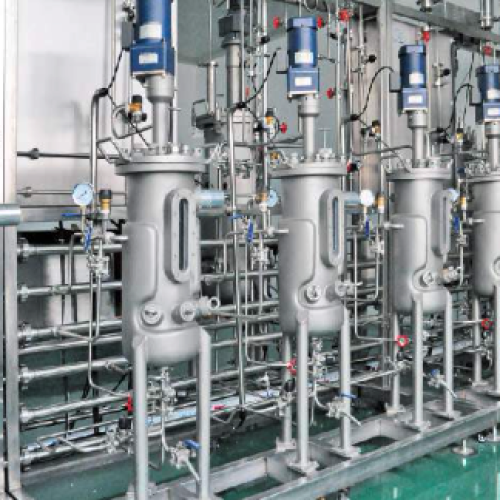 7 x 10L fermenters in paralell